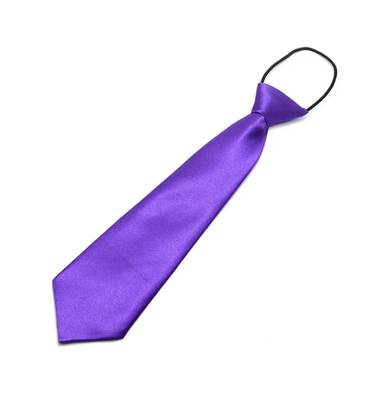 Dětská kravata tmavě fialová