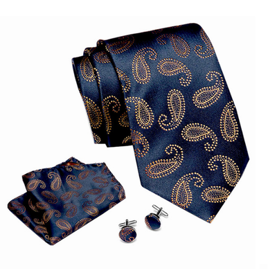 Luxusní set manžetové knoflíčky a kravata